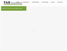 Tablet Screenshot of farresources.com